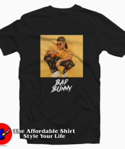 Bad Bunny Drink While Squatting Unisex T-shirt