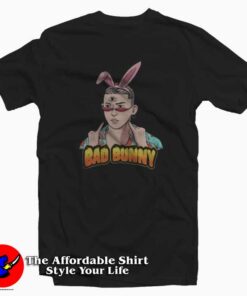 Bad Bunny With Bunny Ears Unisex T-shirt