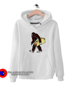 Bigfoot Sasquatch Funny Camping Taco Cool Hoodie