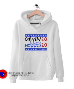 Calvin and Hobbes 2020 Vote Tiger Unisex Hoodie