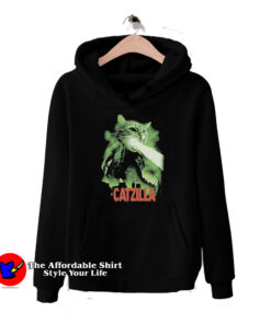 Catzilla Funny Cat Parody Unisex Hoodie