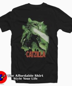 Catzilla Funny Cat Parody Unisex T-shirt
