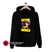 Cute Astronaut Pun Colorful Planets Galaxy Space Hoodie