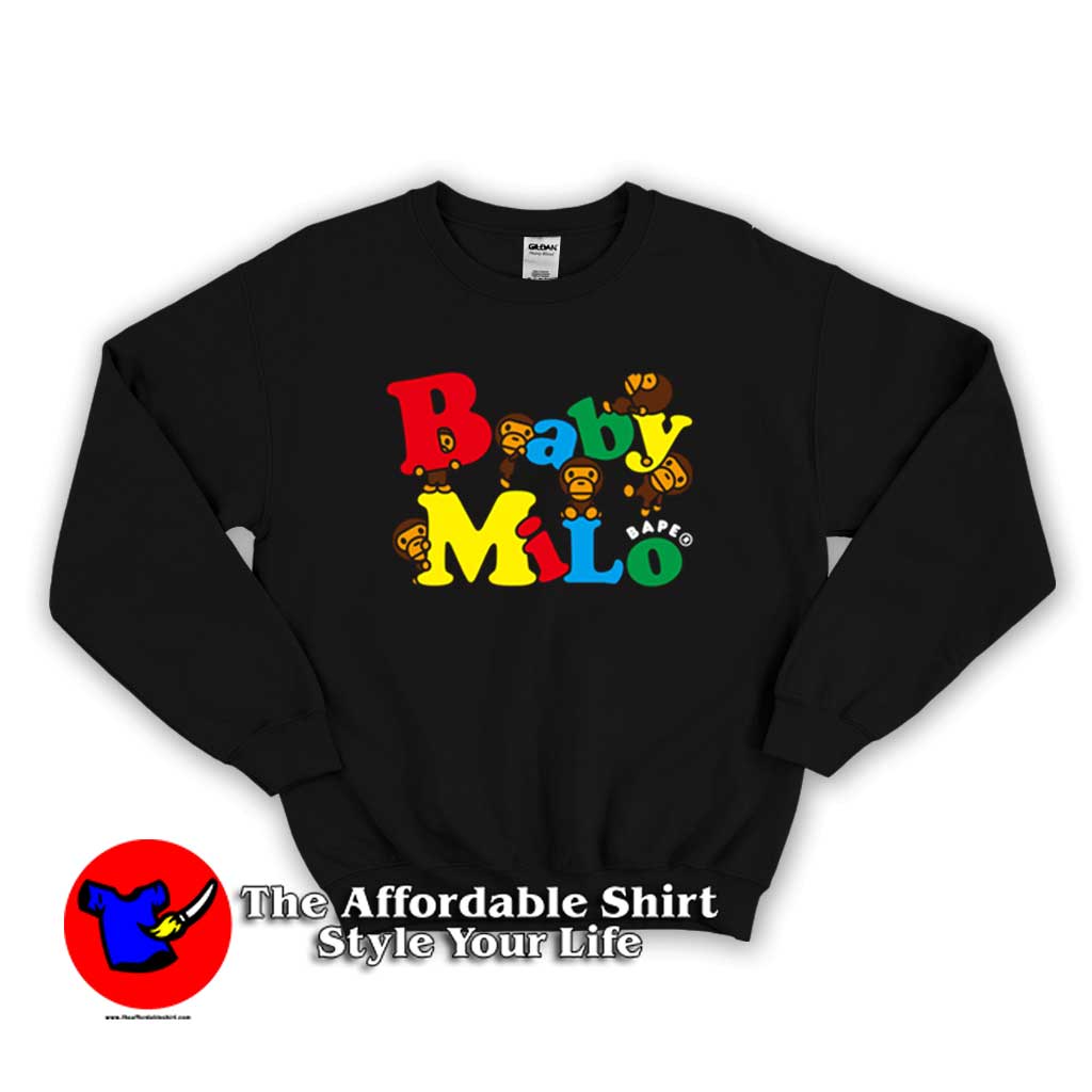 Cute Baby Milo Alphabet Logo Unisex Sweater 510x510 image Cute Baby Milo Alphabet Logo Unisex Sweater 510x510 Cute Baby Milo Alphabet Logo Unisex Sweatshirt On Sale