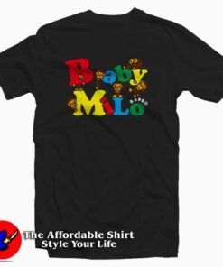 Cute Baby Milo Alphabet Logo Unisex T-shirt