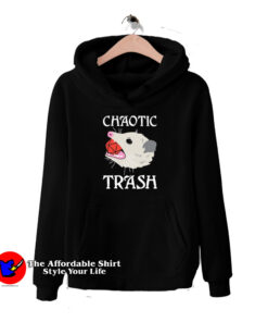 Funny Chaotic Trash Opossum Unisex Hoodie