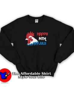 Happy Bastille Day French Rooster Unisex Sweatshirt