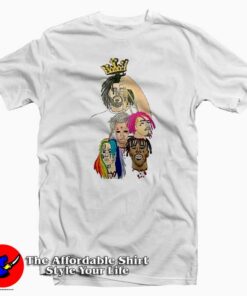 J Cole Holding Heads Tekashi69 Lil Pump T-shirt