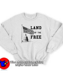 Land of the Free The White House Unisex Sweatshirt