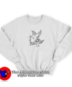 Lil Peep Blanc Cry Baby Bird Unisex Sweatshirt