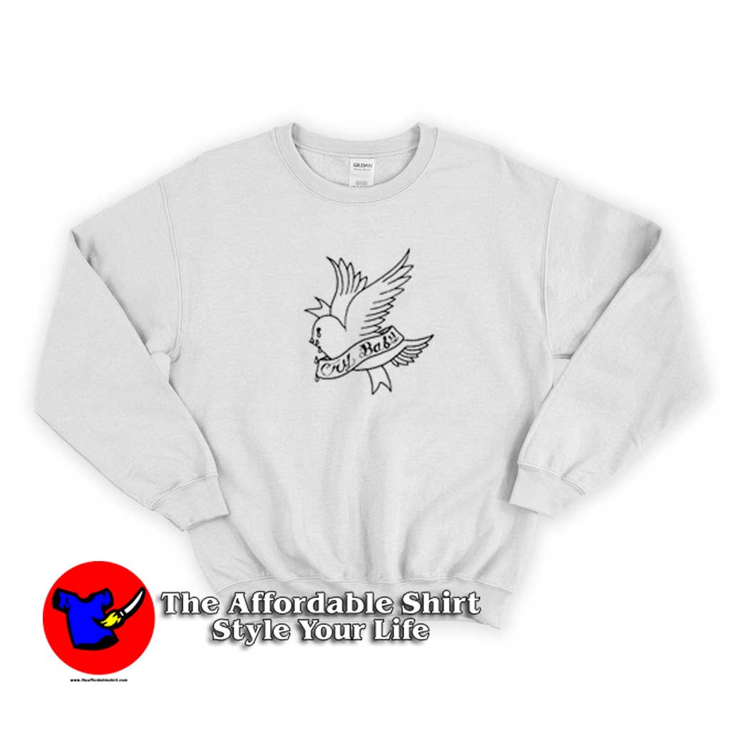 Lil Peep Blanc Cry Baby Bird Unisex Sweater 510x510 image Lil Peep Blanc Cry Baby Bird Unisex Sweater 510x510 Lil Peep Blanc Cry Baby Bird Unisex Sweatshirt On Sale