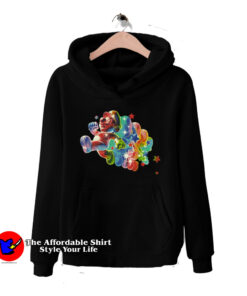 Funny Super Mario Galaxy Rainbow Unisex Hoodie
