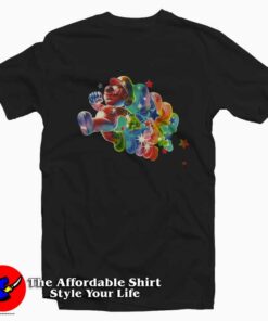 Super Mario Galaxy Rainbow Unisex T-shirt