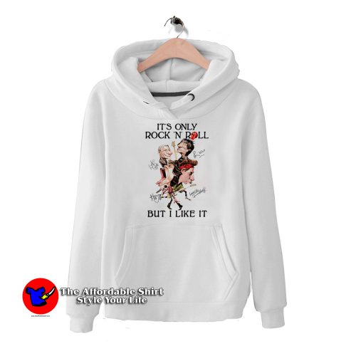 Mick Jagger And Keith Richards Unisex Hoodie 500x500 Mick Jagger And Keith Richards Unisex Hoodie It’s Only Rock N Roll But I Like It