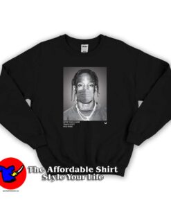 More Than A Game Travis Scott Face Mask Sweatshirt
