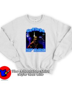 Pop Smoke King of New York White Sweatshirt