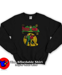Psych Man and Magic Head Comic Art Sweatshirt