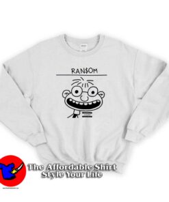 Ransom Lil Tecca Funny Cartoon Unisex Sweatshirt