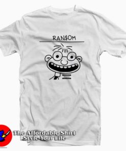 Ransom Lil Tecca Funny Cartoon Unisex T-shirt