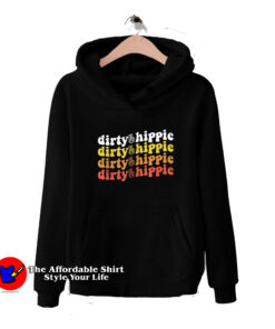 Retro Bintage Dirty Hippie Unisex Hoodie