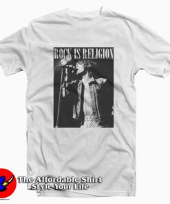 Rock is Religion Mick Jagger Unisex T-shirt