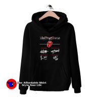 Rolling stone lips Mick Jagger Keith Richards Hoodie