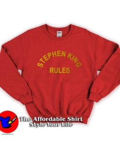 Stephen King Rules Monster Squad Sweatshirt
