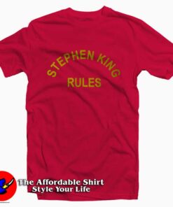 Stephen King Rules Monster Squad T-shirt