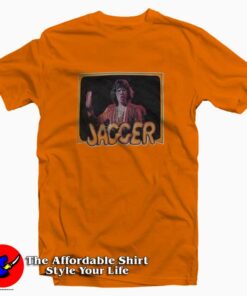 Vintage Mick Jagger Orange Unisex T-shirt
