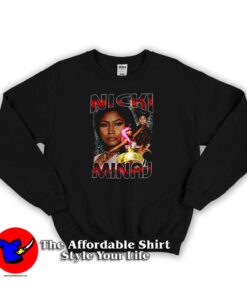 Vintage Nicki Minaj Rap Unisex Sweatshirt