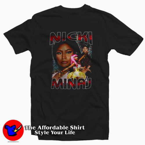Vintage Nicki Minaj Rap Unisex Tshirt 500x500 Vintage Nicki Minaj Rap Unisex T shirt On Sale
