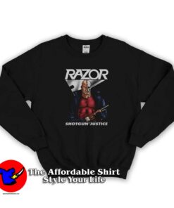 Vintage Razor Shotgun Justice Unisex Sweatshirt