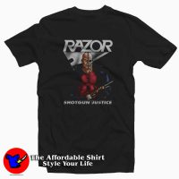 Vintage Razor Shotgun Justice Unisex T-shirt
