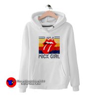 Vintage Rolling Stones I am a Mick girl Hoodie