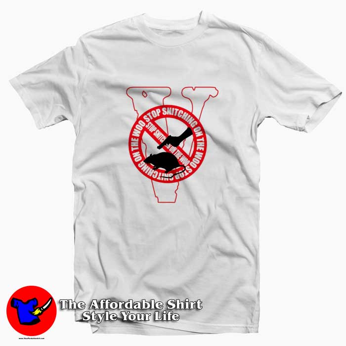 【ください】 Vlone × Pop Smoke Stop Snitching T-shirt のサイズ