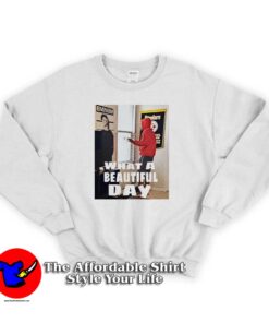 What A Beautiful Day With Eminem Picture Sweatshirt