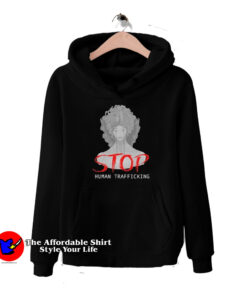 Woman Cry Want Stop Human Trafficking Hoodie