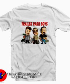 Awesome Cute Trailer Park Boys Cartoon T-shirt