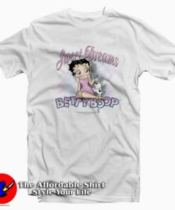 Betty Boop Sweet Dreams Retro Cartoon T-shirt