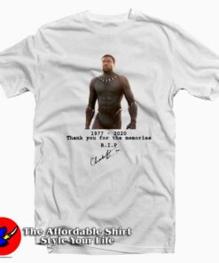 Black Panther Thank You For The Memories T-shirt