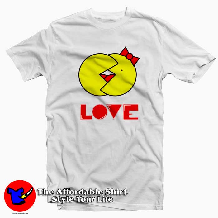 Cute Cartoon Pacman Love Kissing Tshirt 510x510 image Cute Cartoon Pacman Love Kissing Tshirt 510x510 Cute Cartoon Pacman Love Kissing T shirt On Sale