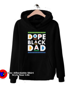 Dope Black Dad Father's Day Gift Unisex Hoodie