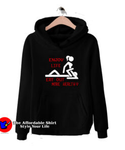 Funny Eat Out More Healthy Pussy Unisex Hoodie