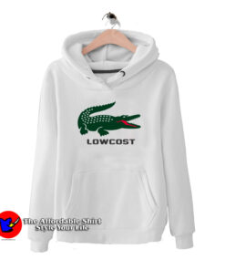 Funny Low Cost Lacoste Parody Graphic Hoodie