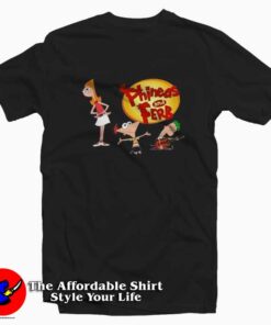 Funny Vintage Dotion Phineas And Ferb T-shirt