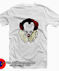 Horror Clown Pennywise Graphic T-shirt
