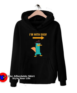 I'm With Doof Phineas and Ferb Vintage Hoodie