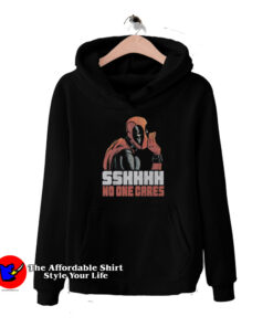 Marvel Deadpool No One Cares Unisex Hoodie