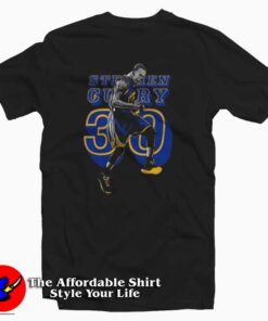 NBA Stephen Curry Celebration Graphic T-shirt