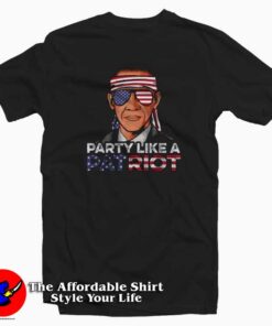 Obama American Flag Sunglasses Unisex T-shirt